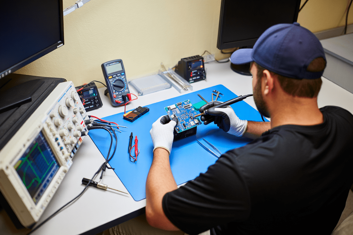 Процесс ремонта техники Mitsubishi Electric в mitsubishielectric-profiservice